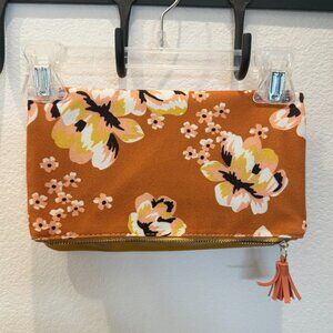 Rachel Pally Floral Print Zip Clutch